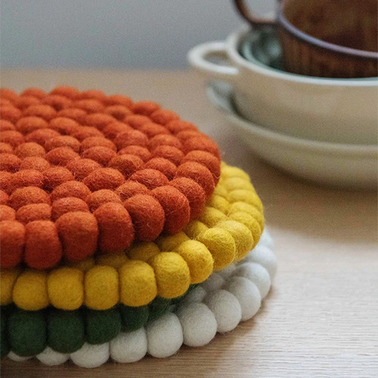 Handmade Wool Coasters