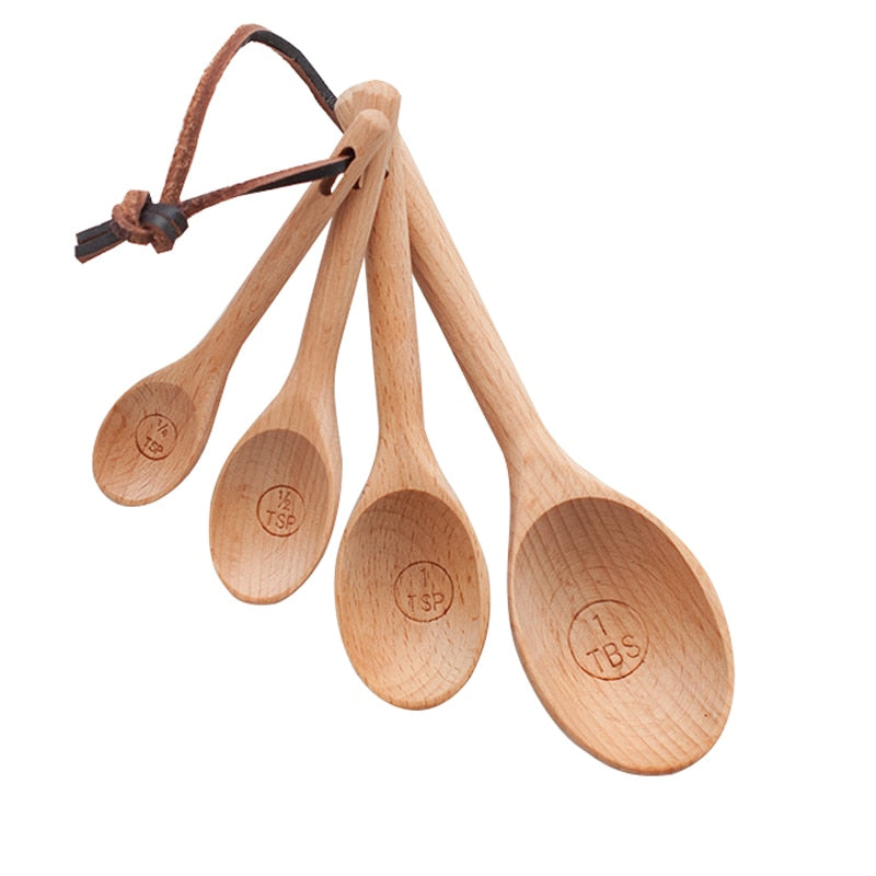 Wooden Measuring Spoon Set