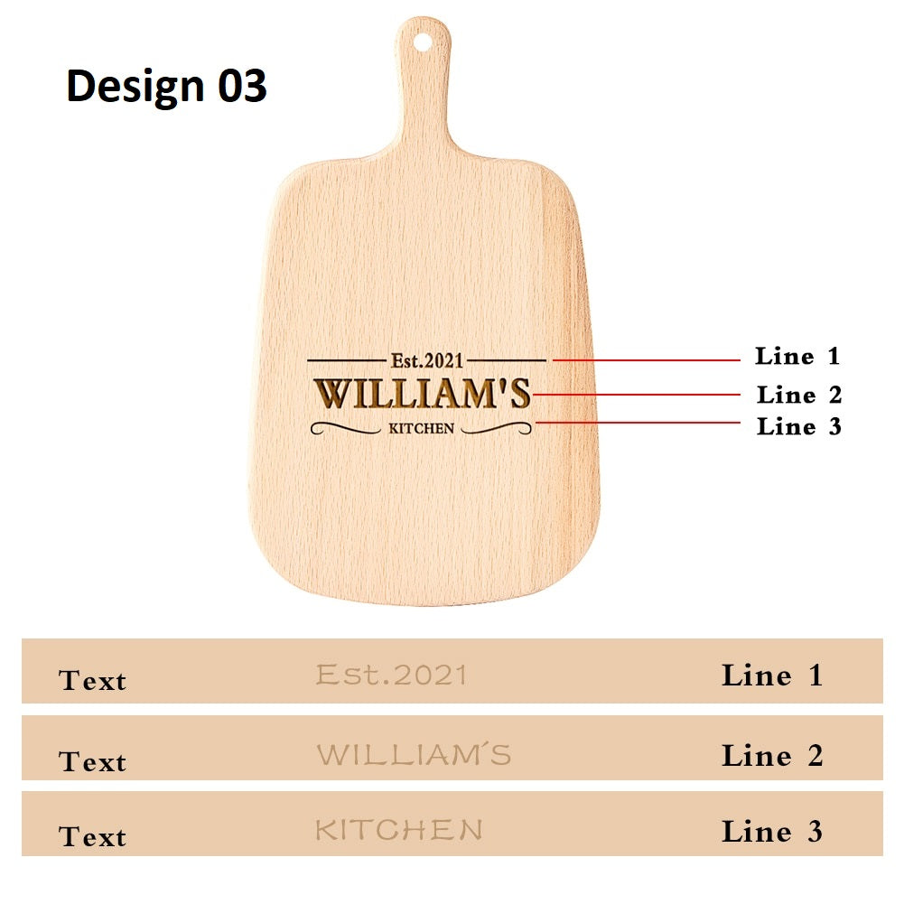 Personalized Cutting Board