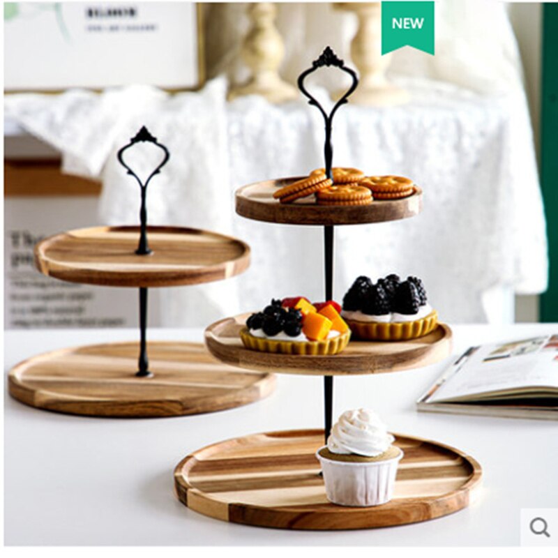 Wooden Cake Stand