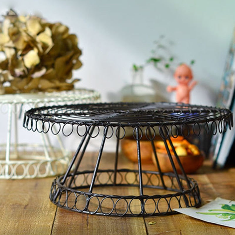 Vintage Iron cake stand