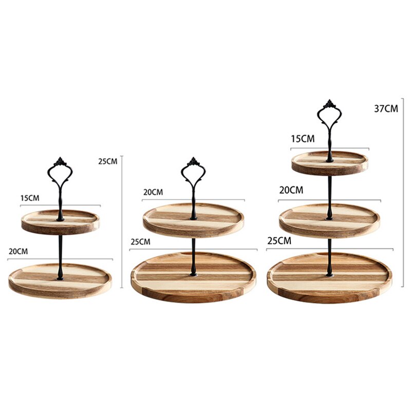 Wooden Cake Stand