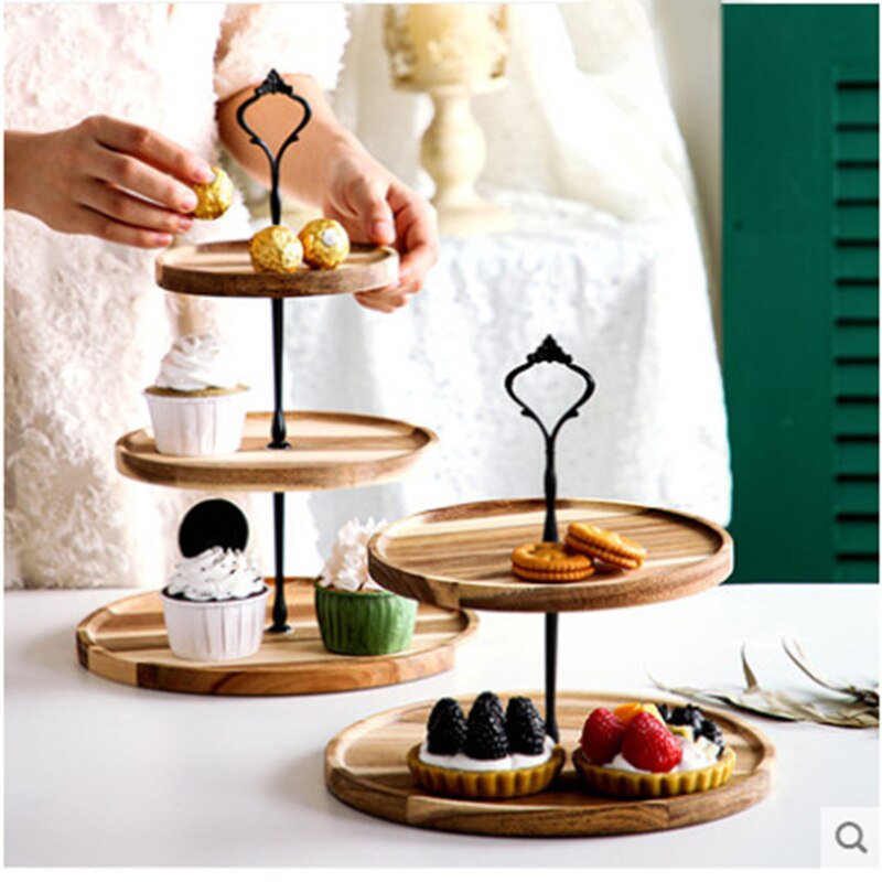 Wooden Cake Stand