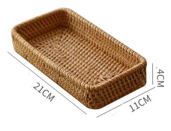 Hand-woven serving Tray