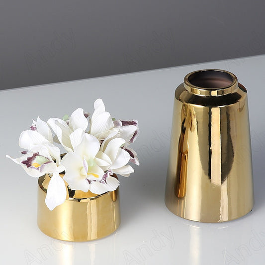 Modern Golden Vase