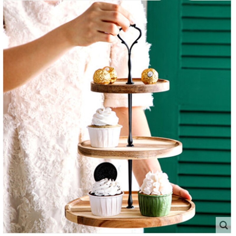 Wooden Cake Stand