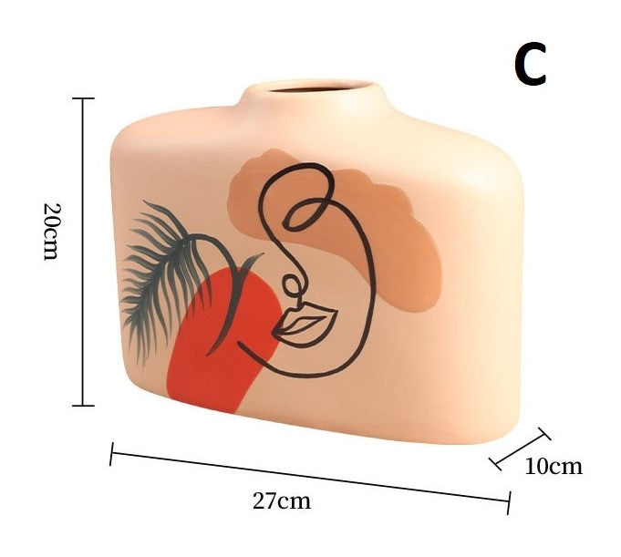 Modern Art Ceramic Vase