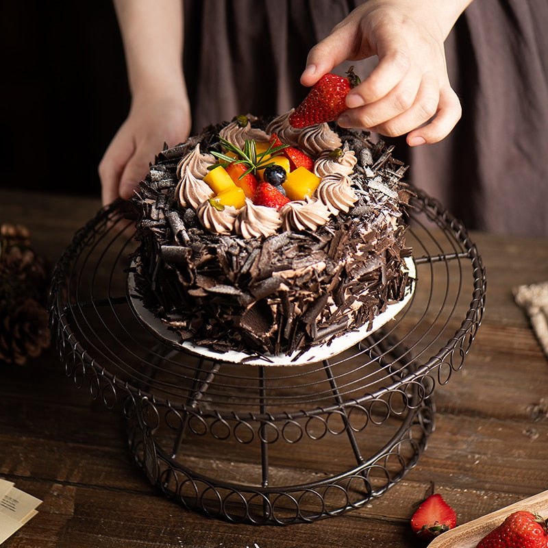 Vintage Iron cake stand