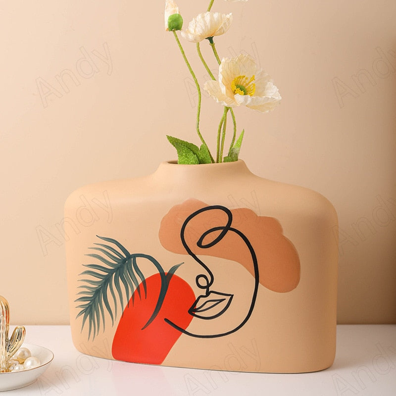 Modern Art Ceramic Vase