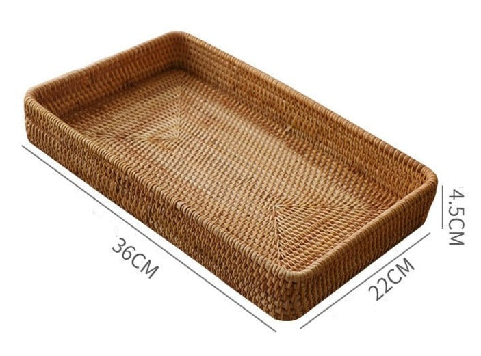 Hand-woven serving Tray