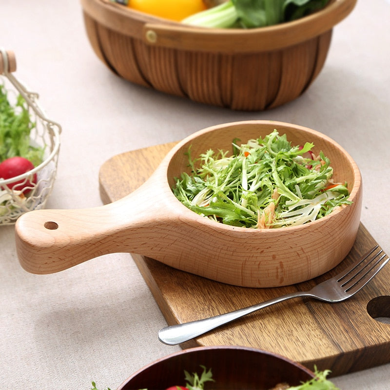 Wooden Serving Bowl